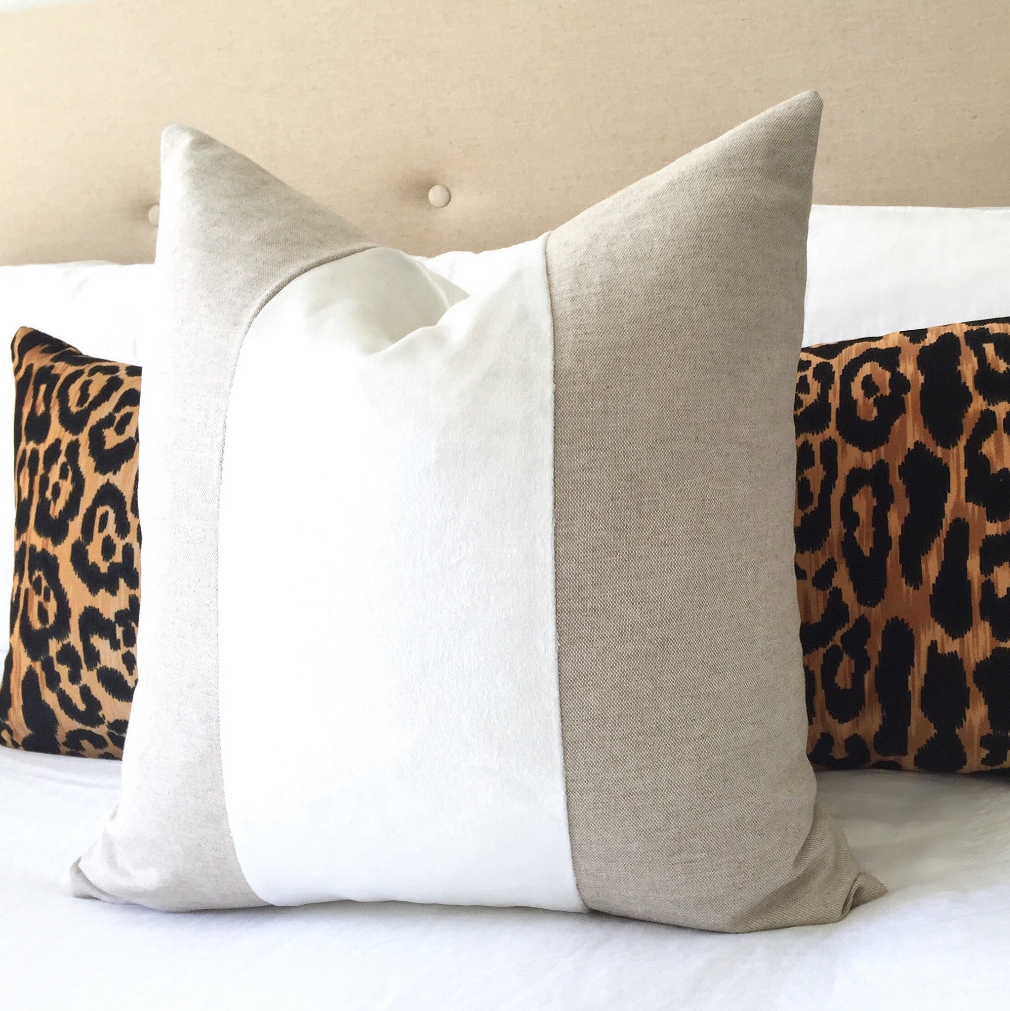 Mezzo Pillow Cover - Glisten White