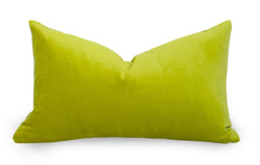 Elite Velvet Pillow Cover - Lime