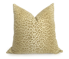 Brushed Snow Leopard Pillow Cover