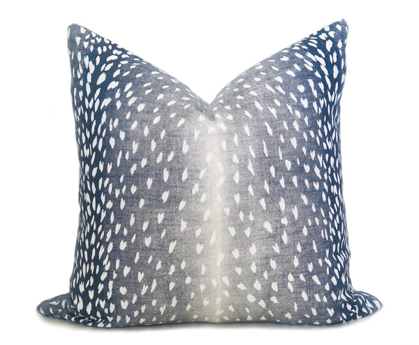 Antelope Pillow Cover Denim Navy – Willa Skye Home