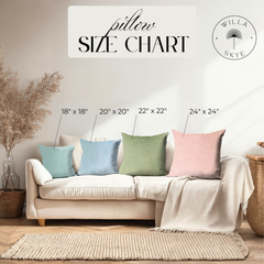 Plush Velvet Pillow Cover - Powder Blue