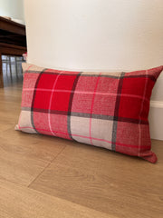 Christmas Pillow Cover - Tartan