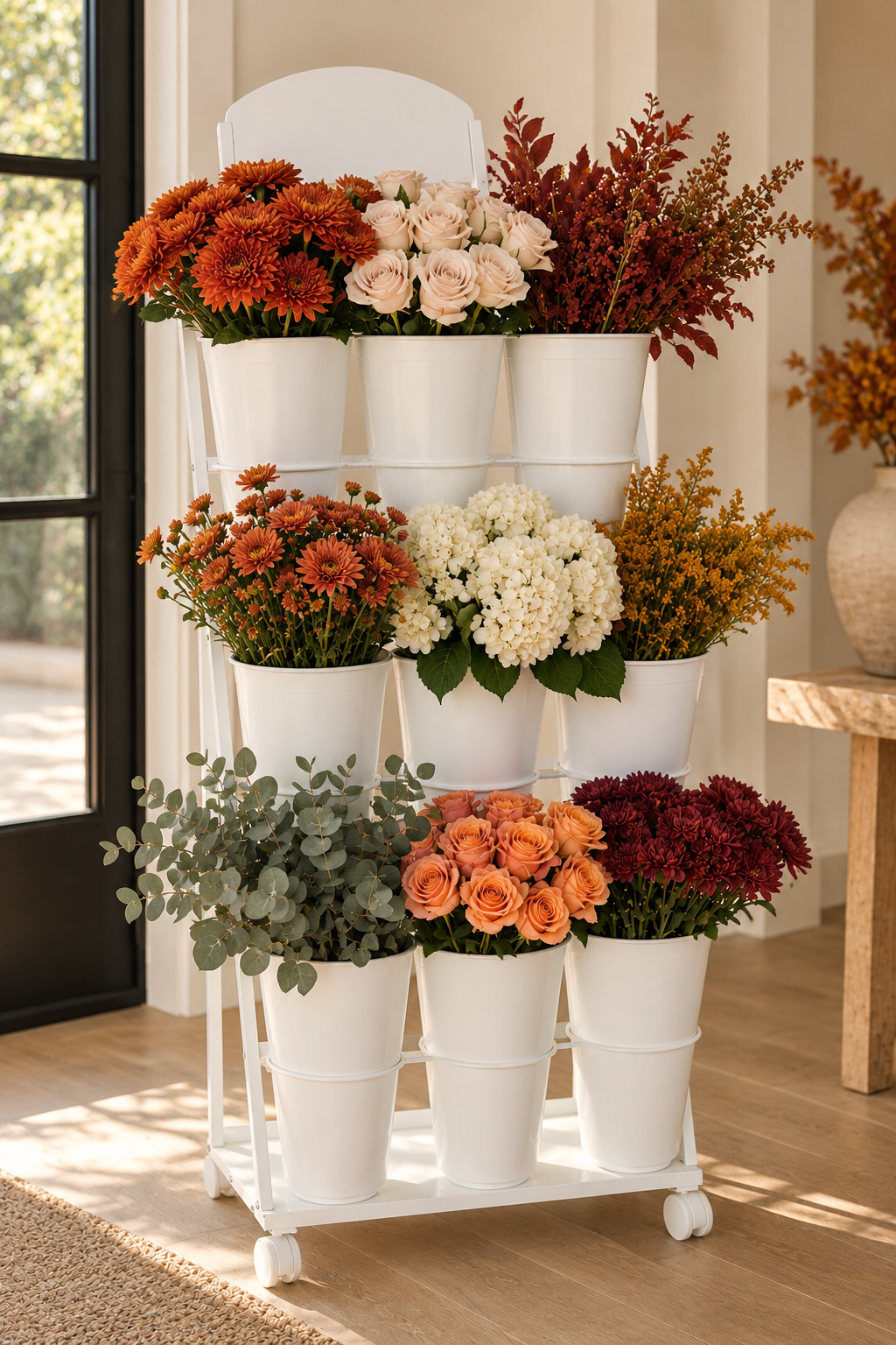 Flower Bloom Bar Cart - Rental