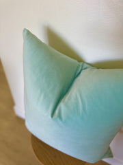 Plush Velvet Pillow Cover - Bermuda
