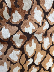 Leopard Spots Cut Velvet Pillow Cover
