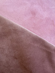 Slash Velvet Pillow Cover - Pink