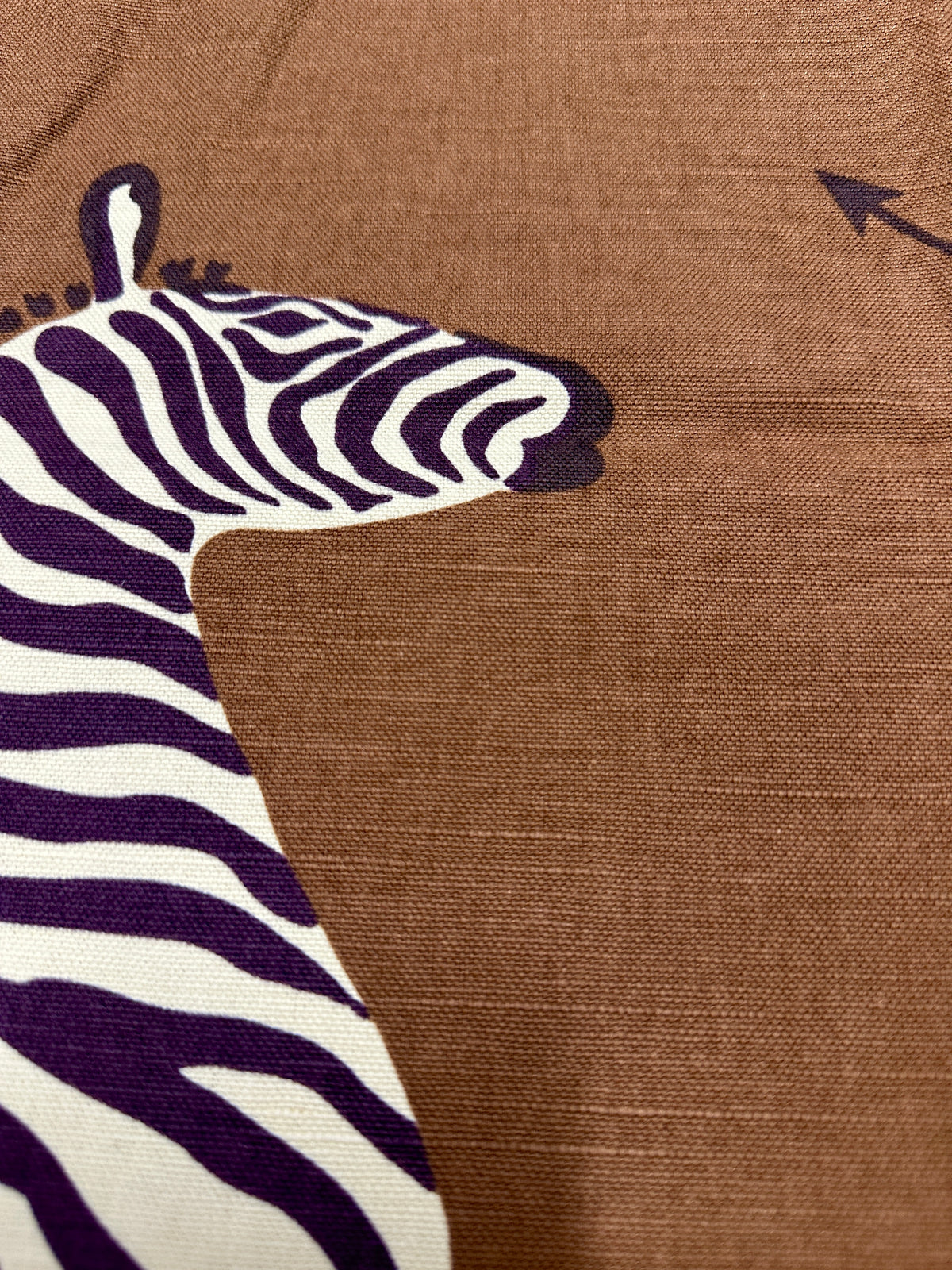 Schumacher Horse Pillow Cover - Brown