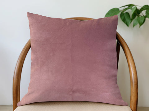 Velvet Pillow Cover - Mauve