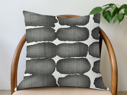 Black Dots Pillow Cover