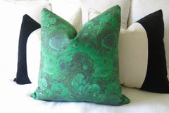 Malachite Pillow Cover - Green
