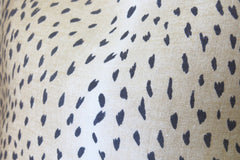 Antelope Pillow Cover - Black