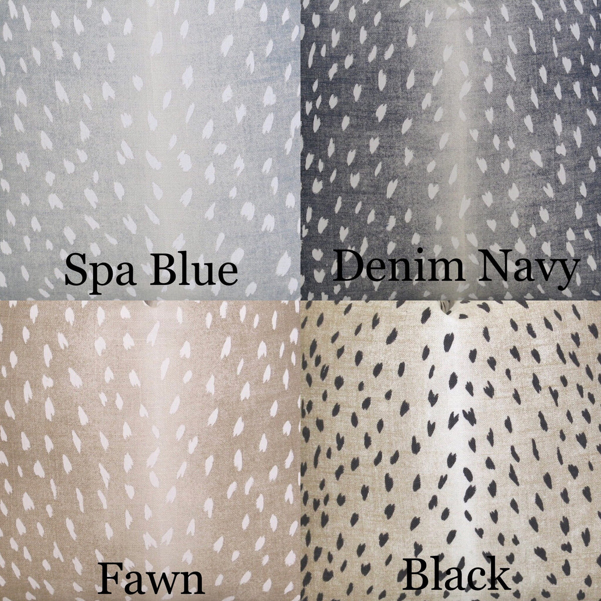 Antelope Pillow Cover - Spa Blue