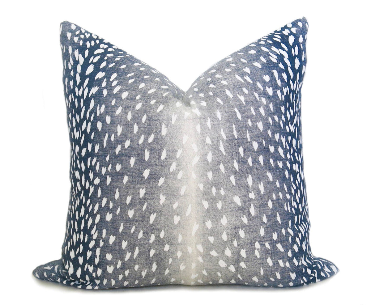 Antelope Pillow Cover - Denim Navy