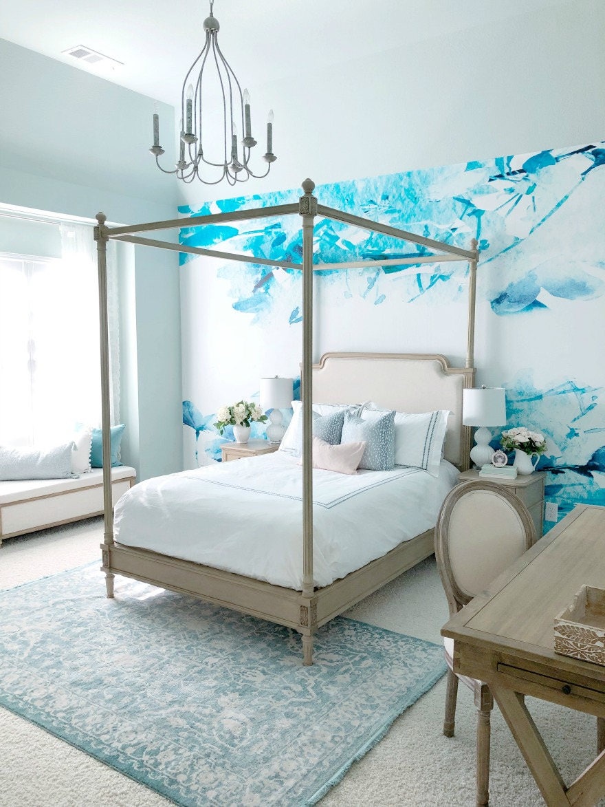 Antelope Pillow Cover - Spa Blue