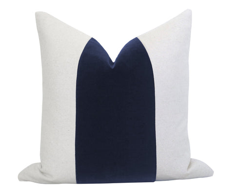 Mezzo Pillow Cover - Regal Navy