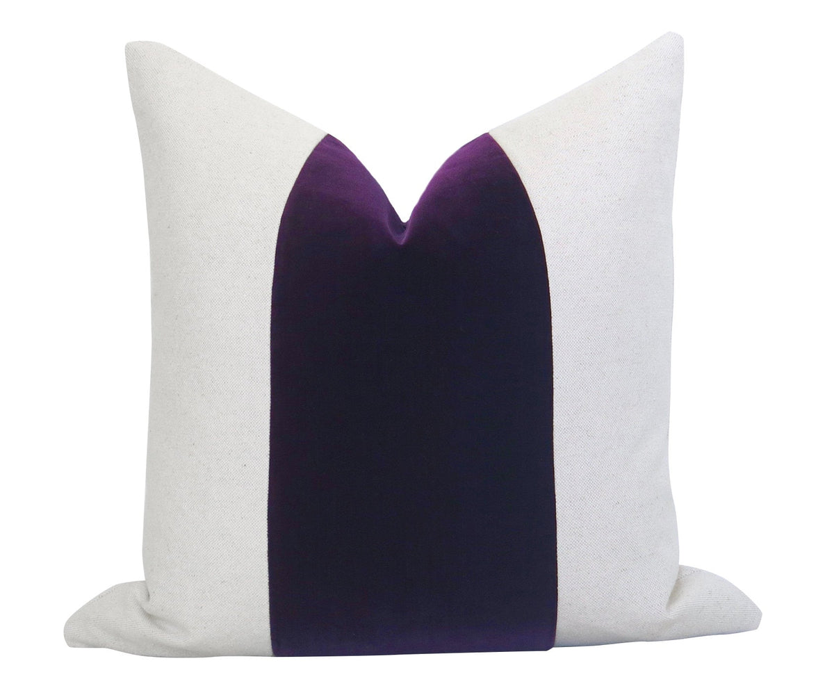 Mezzo Pillow Cover - Plum