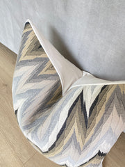 Flamestitch Decorative Pillow Cover - Neutral