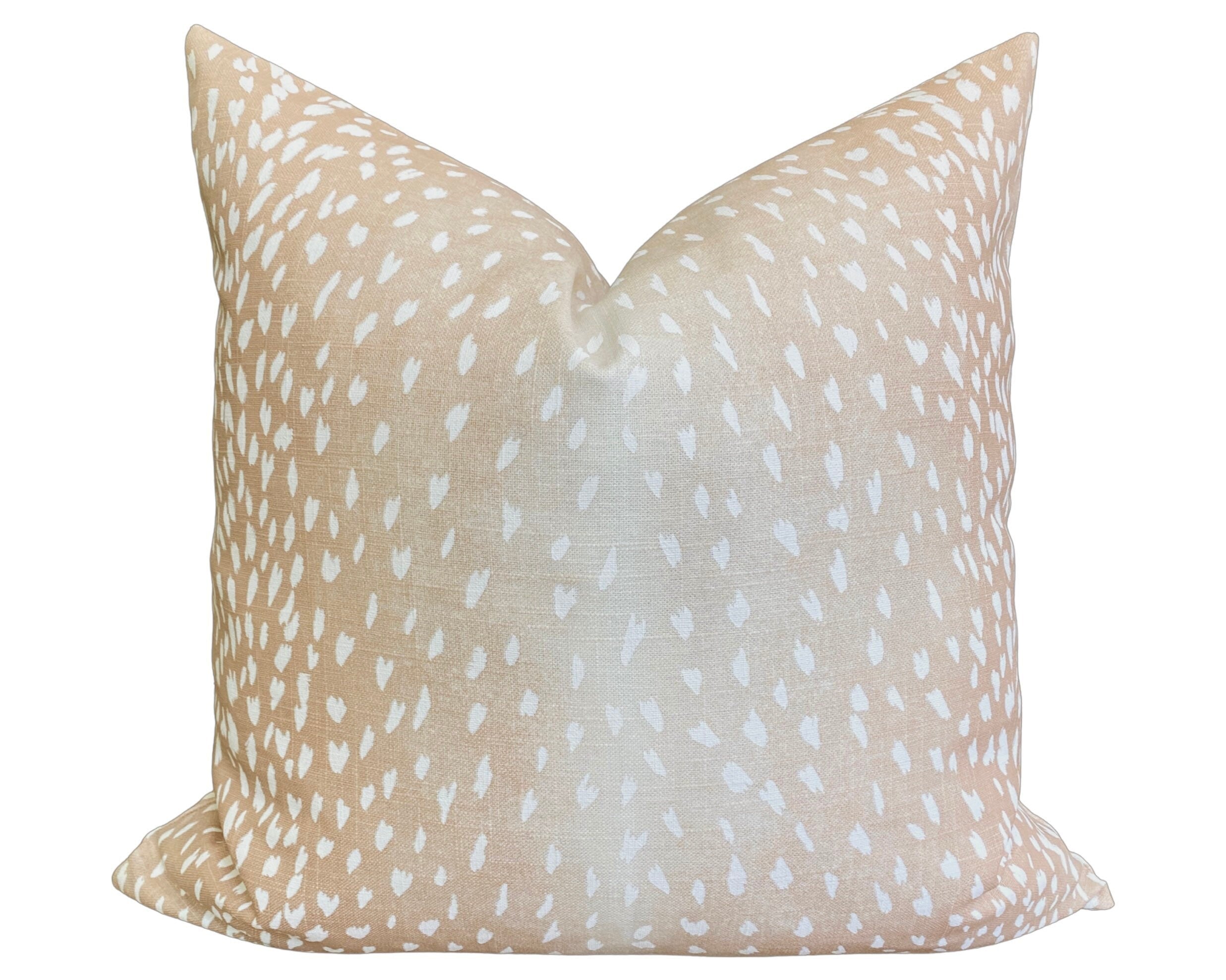 Antelope Pillow Cover - Pale Blush