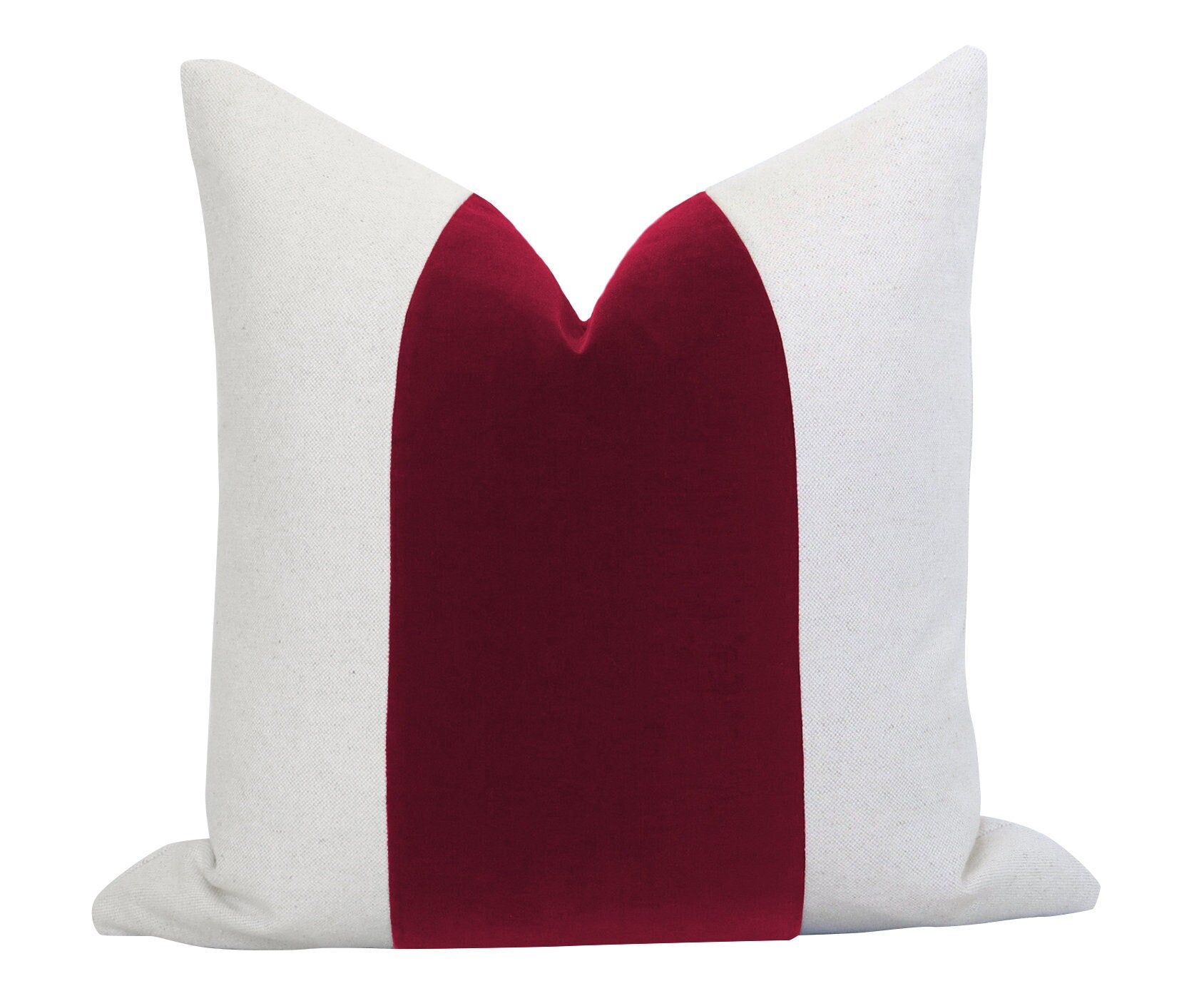 Mezzo Pillow Cover - Ruby