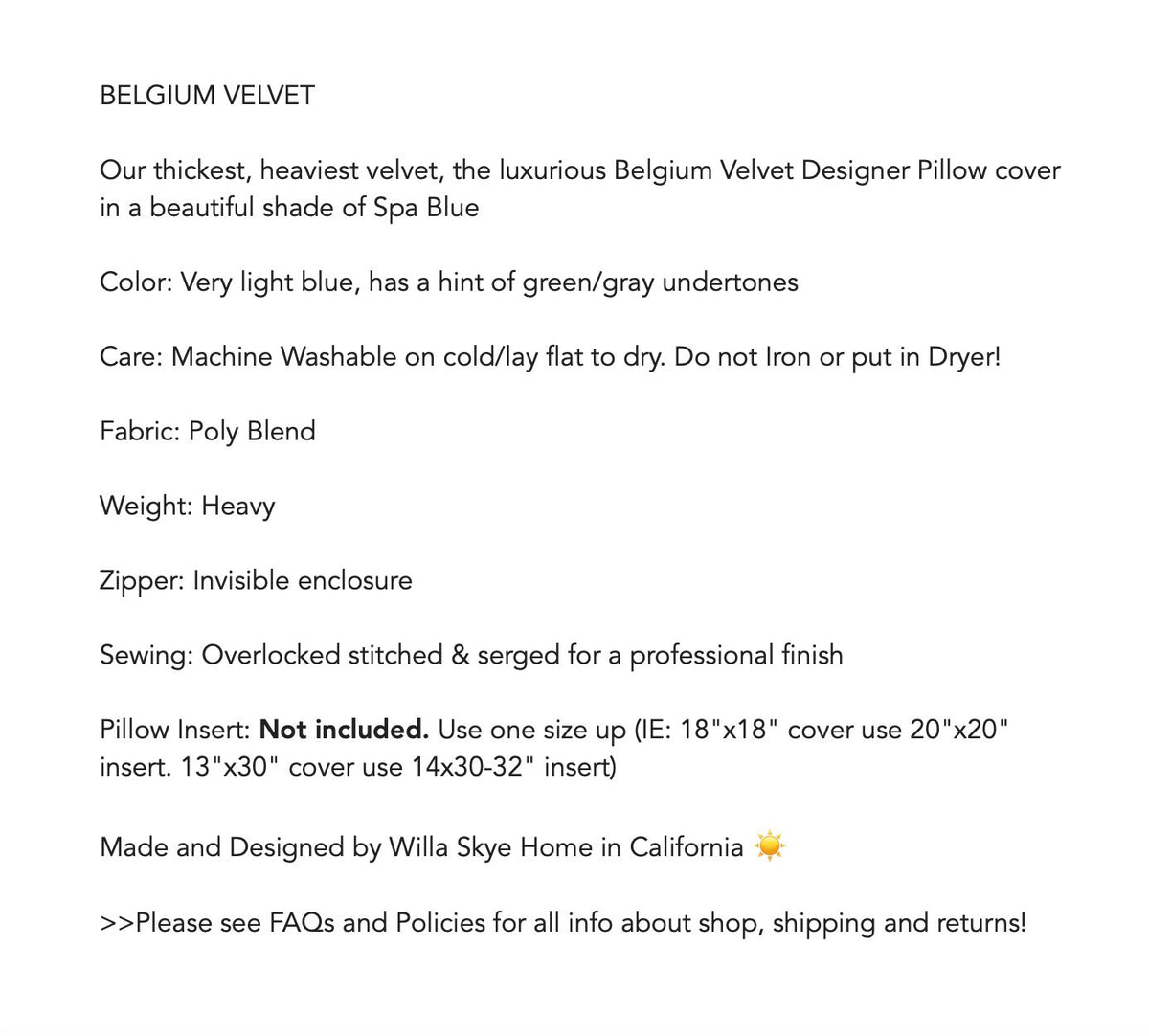 Belgium Velvet Pillow Cover - Ruby Red