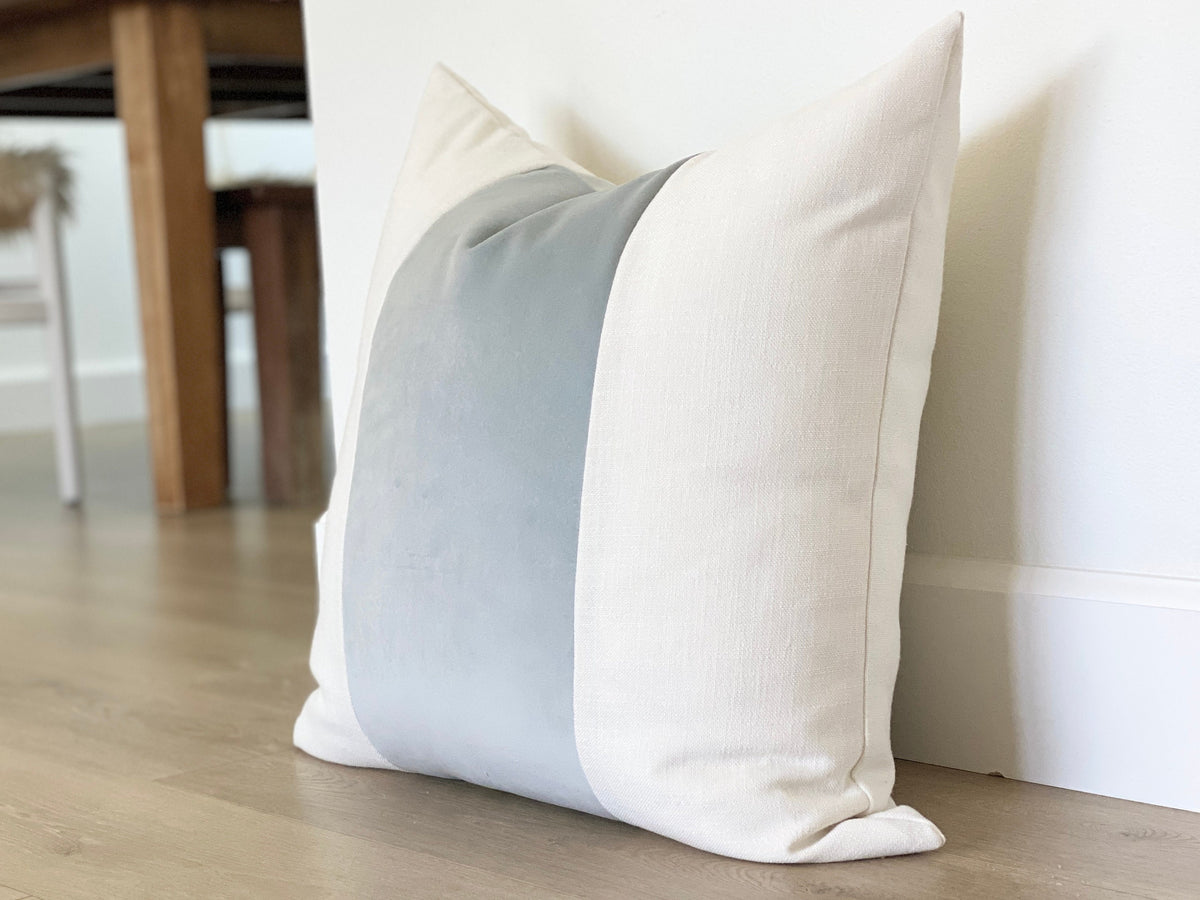 Mezzo Pillow Cover - Spa Blue