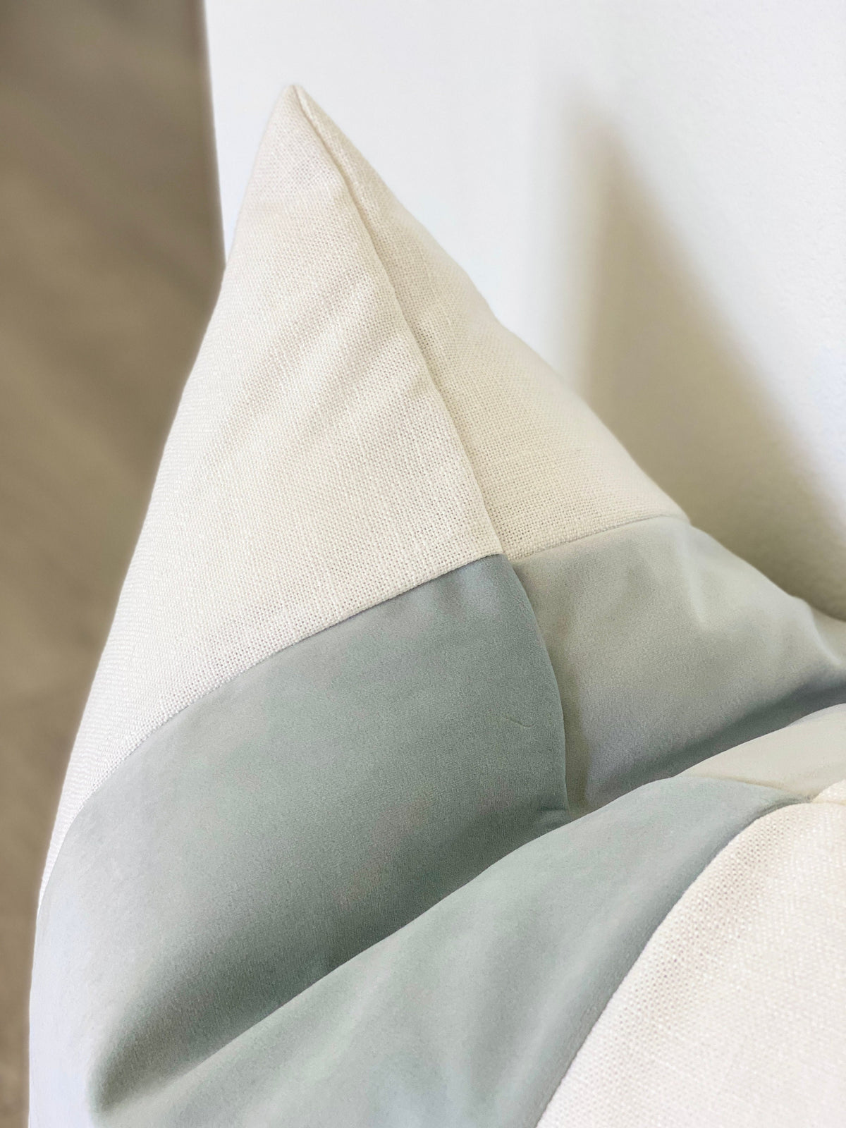 Mezzo Pillow Cover - Spa Blue