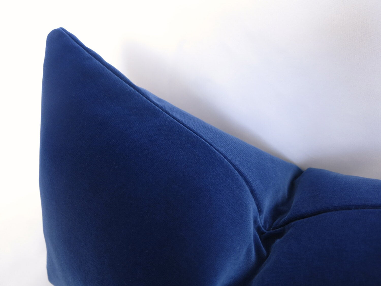 Belgium Velvet Pillow Cover - Regal Navy