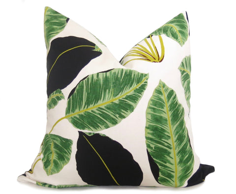 Jungle Leaf Pillow Cover